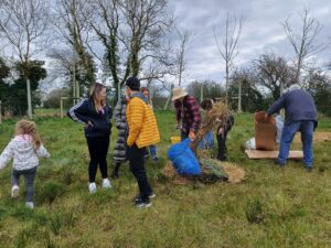 planting trees