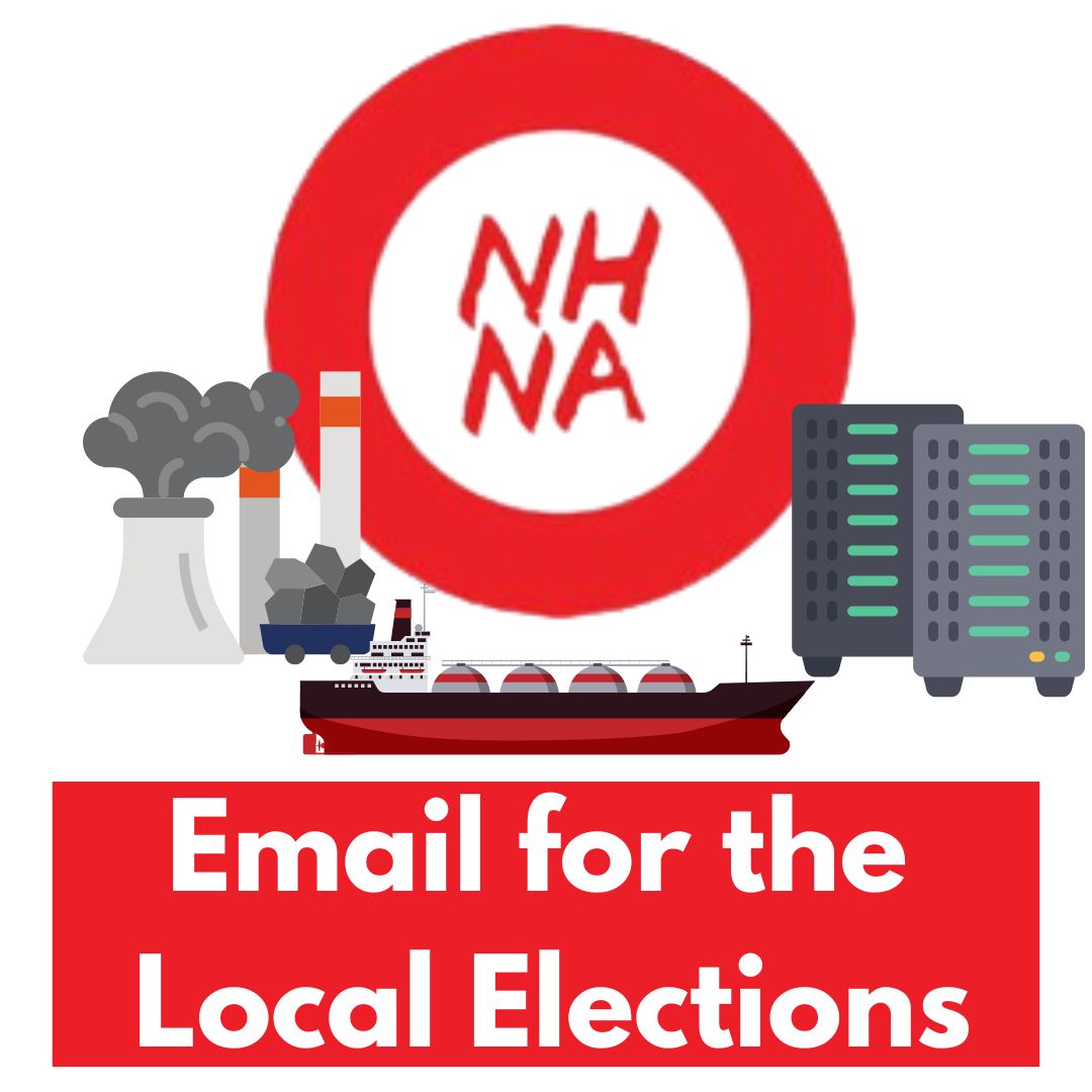 Climate email for the local elections